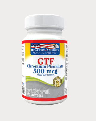 GTF Chromium Picolinate x60 - mantiene estables tus niveles de azúcar