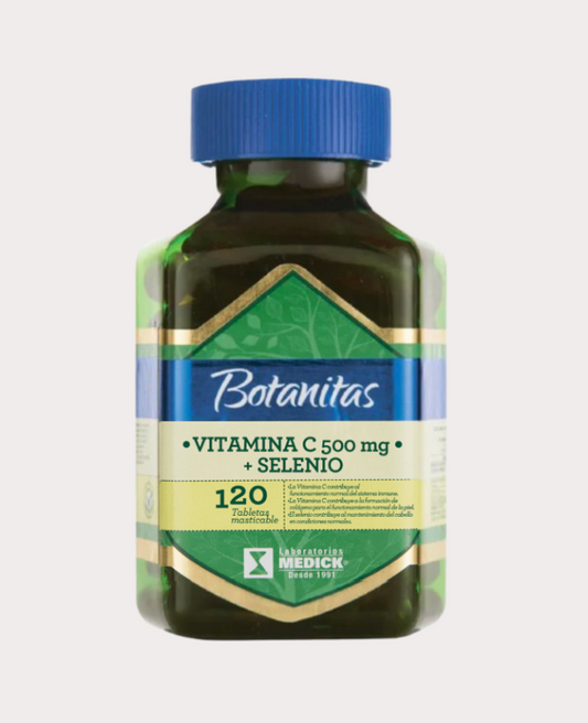 Vitamina C + Selenio 120 cápsulas- BOTANITAS