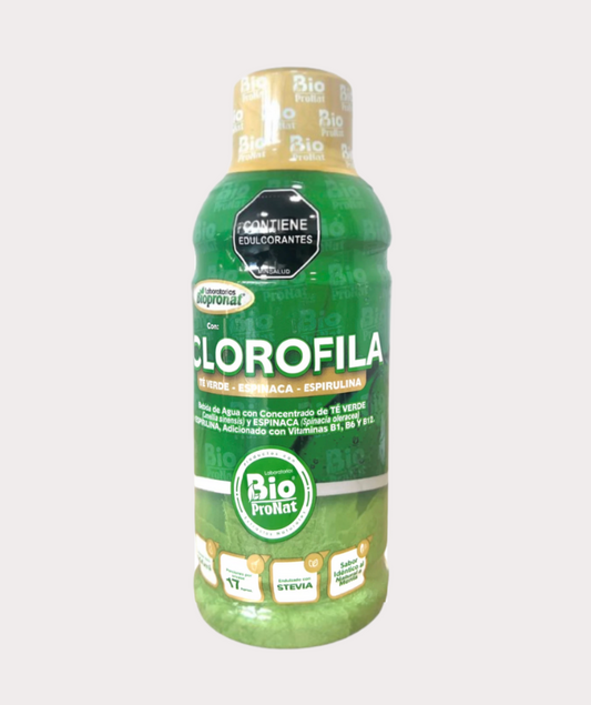 Clorofila Biopronat 500ml – portan antioxidantes y vitalidad al organismo