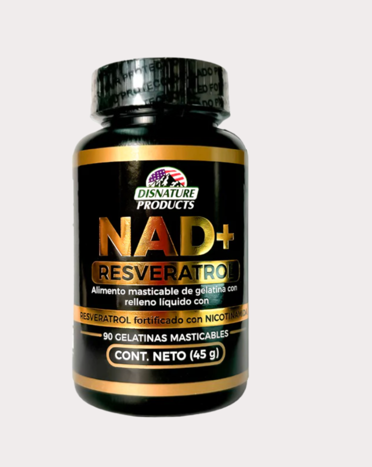 NAD+ RESVERATROL X90 - protege las células del envejecimiento y favorecer la producción de energía