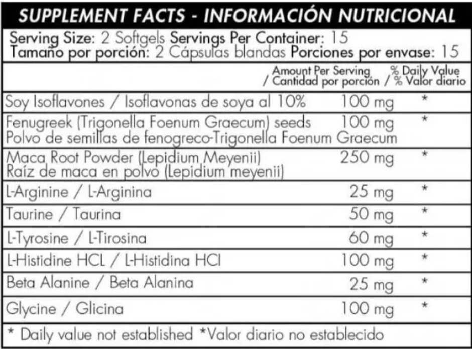 KAMA DEVA - brinda apoyo hormonal, mejorar la vitalidad física y aviva el libido