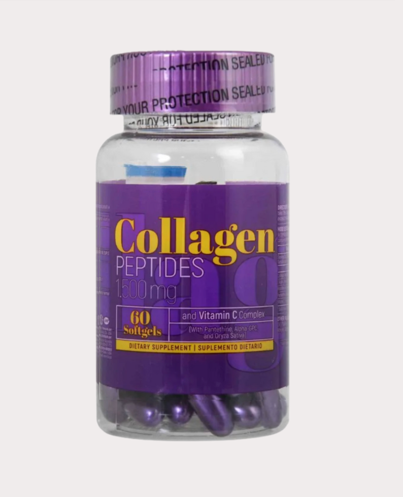 Collagen Peptides 1500 mg + Complejo de Vitamina C