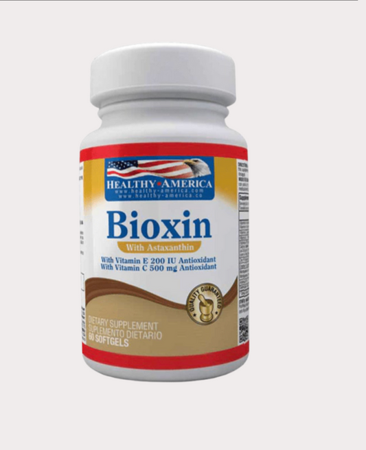 BIOXIN - rotege la piel del daño oxidativo y apoya la salud ocular, cardiovascular y cerebral