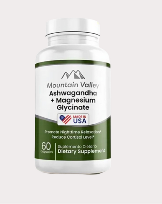 ASHWAGANDA+MAGNECIUM GLICINATE X60