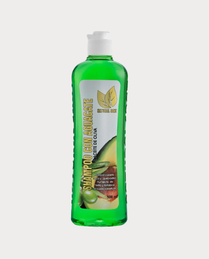 Shampoo Con Aguacate y Aceite De Oliva x 500 ml