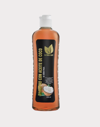 Shampoo con Keratina y Aceite de Coco x 500ml