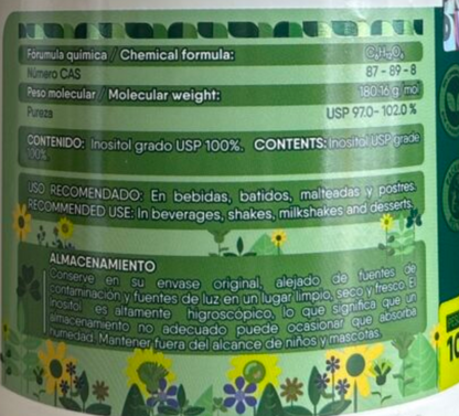 INOSITOL X 100gr - equilibrio hormonal