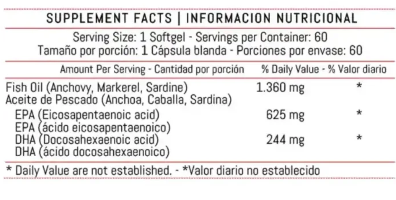 FSIH OMEGA 3 - 60 cápsulas